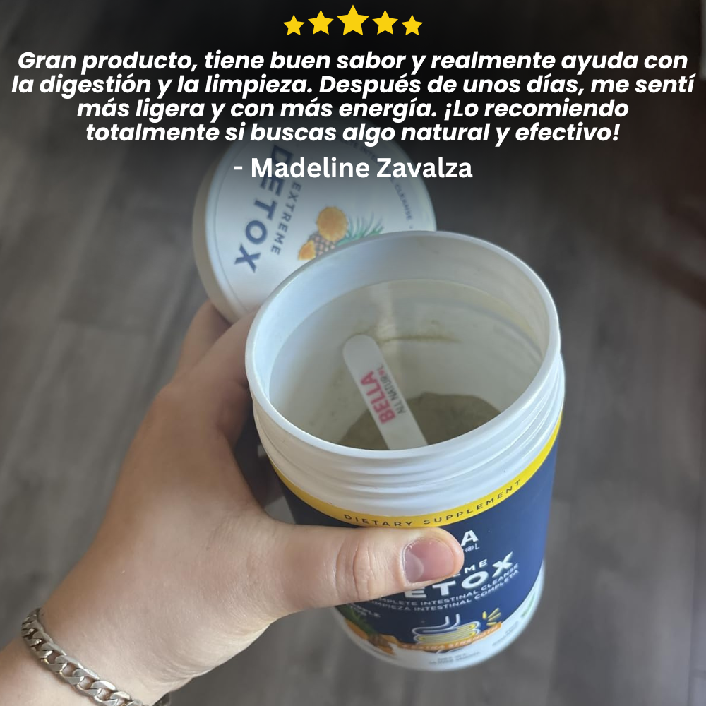 Polvo Detox Extremo (Sabor Piña)