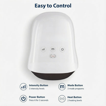 Cordless Hand Massager with Heat and Compression for Arthritis and Carpal Tunnel