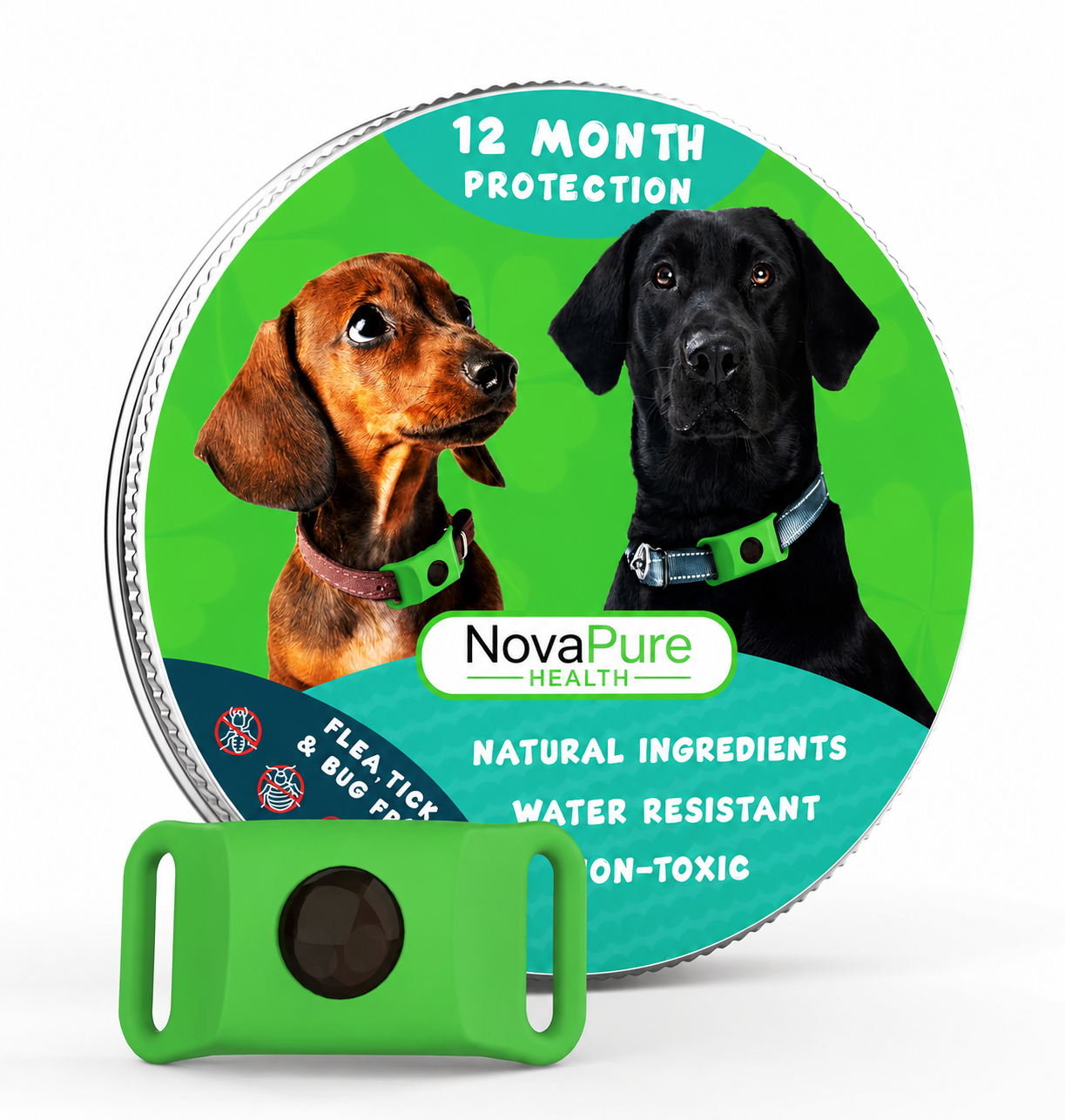 NovapureHealth™ 12 Months Flea and Tick Free for Dogs