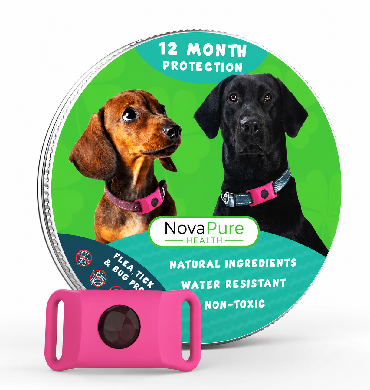 NovapureHealth™ 12 Months Flea and Tick Free for Dogs
