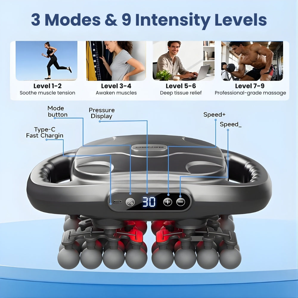 NovaPure™ - 42 Head Massage Gun
