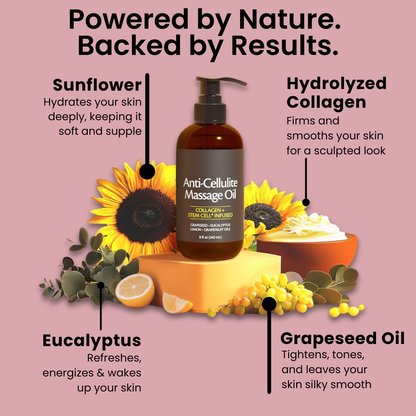 SmoothRise™ - Anti-cellulite Massage Oil