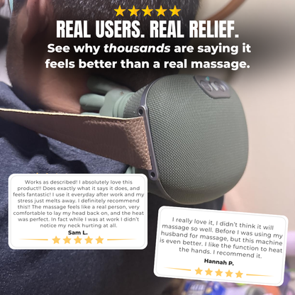 TouchéPro™ - Shiatsu Neck and Back Massager